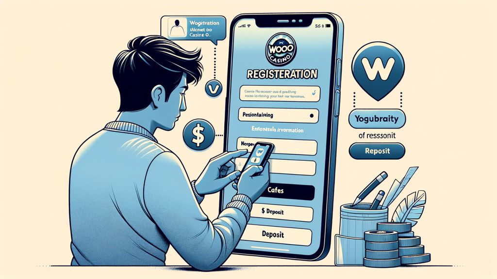 Registration Process and Making a $5 Deposit